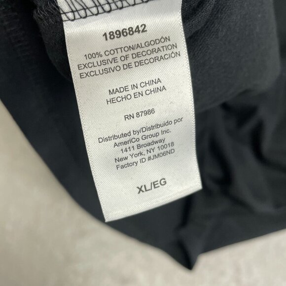 NEW John Deere Men's XL Black T-Shirt Cotton Tee - Picture 5 of 9